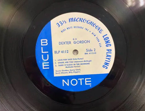 Dexter Gordon - Go Blue Note Mono Original BLP 4112