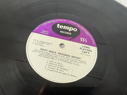 Dizzy Reece – Progress Report 1st UK TAP 9 Mono
