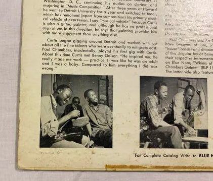 Hank Mobley - Self Titled Blue Note Mono Original BLP 1568