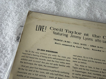Cecil Taylor – Live At The Cafe Montmartre 1st Denmark DEB-138