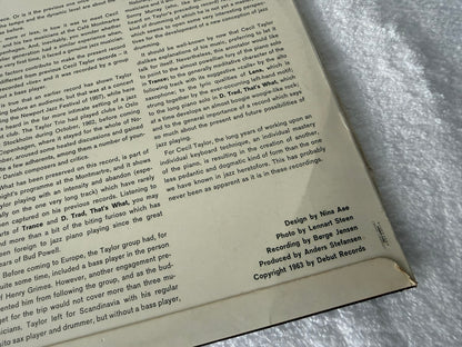 Cecil Taylor – Live At The Cafe Montmartre 1st Denmark DEB-138