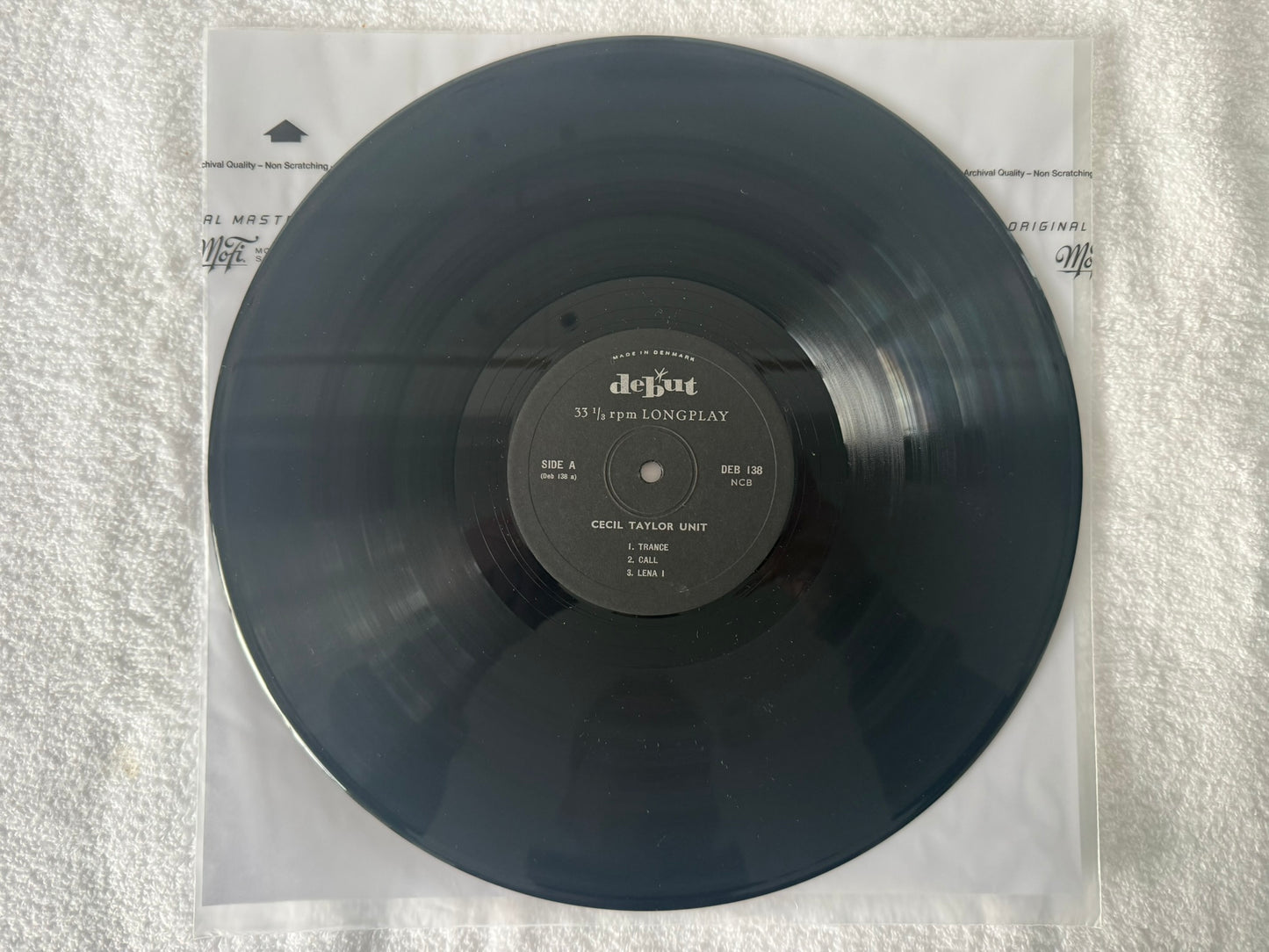 Cecil Taylor – Live At The Cafe Montmartre 1st Denmark DEB-138