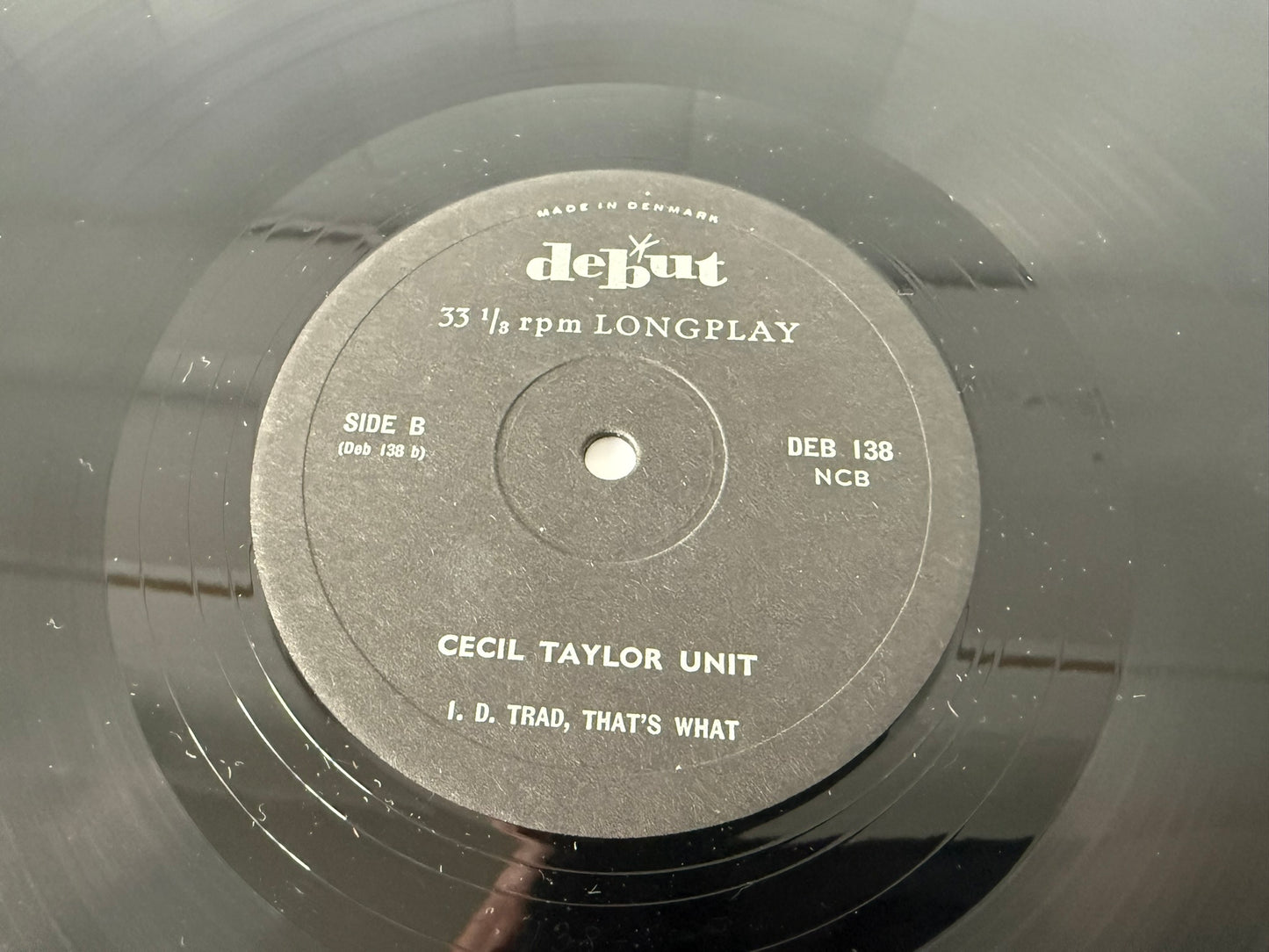 Cecil Taylor – Live At The Cafe Montmartre 1st Denmark DEB-138
