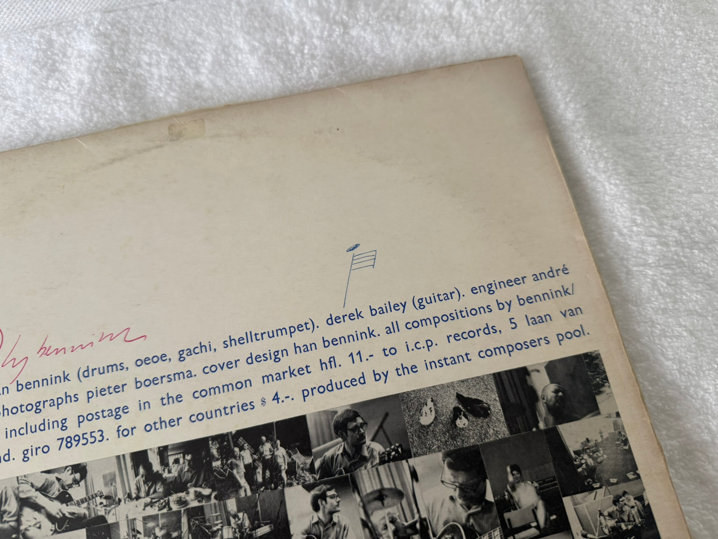 Derek Bailey / Han Bennink – Han Bennink & Derek Bailey 1st ICP 004