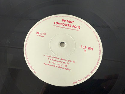 Derek Bailey / Han Bennink – Han Bennink & Derek Bailey 1st ICP 004