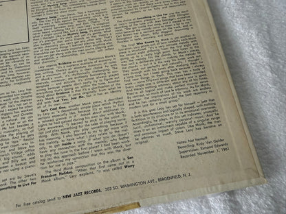 Steve Lacy With Don Cherry – Evidence US Original Pressing NJLP 8271