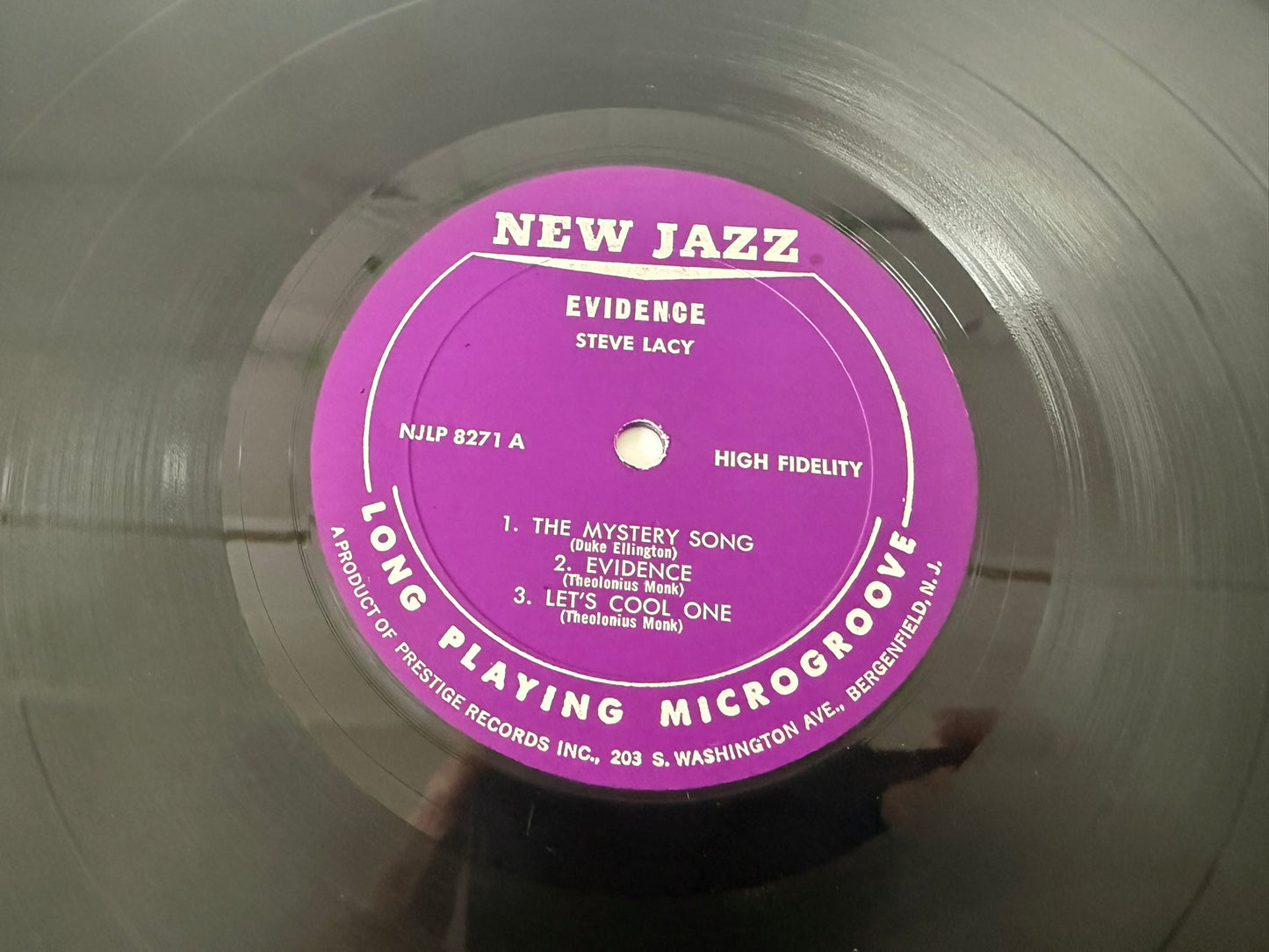 Steve Lacy With Don Cherry – Evidence US Original Pressing NJLP 8271