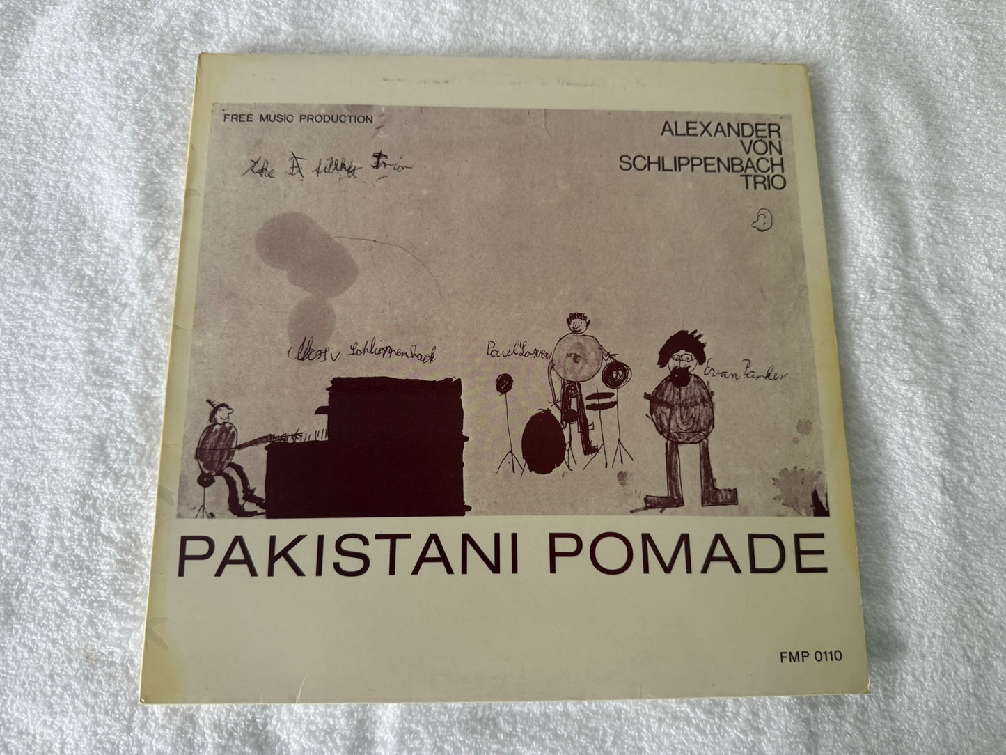 Alexander von Schlippenbach Trio – Pakistani Pomade : Germany 1st FMP 0110