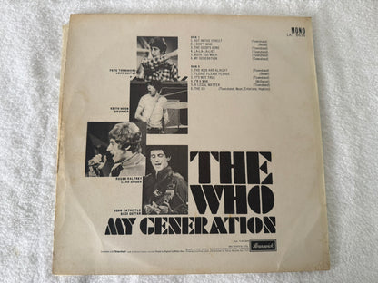 The Who – My Generation UK 1st Mono LAT 8616