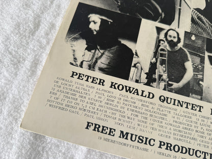 Peter Kowald Quintet – Peter Kowald Quintet : Germany 1st FMP 0070