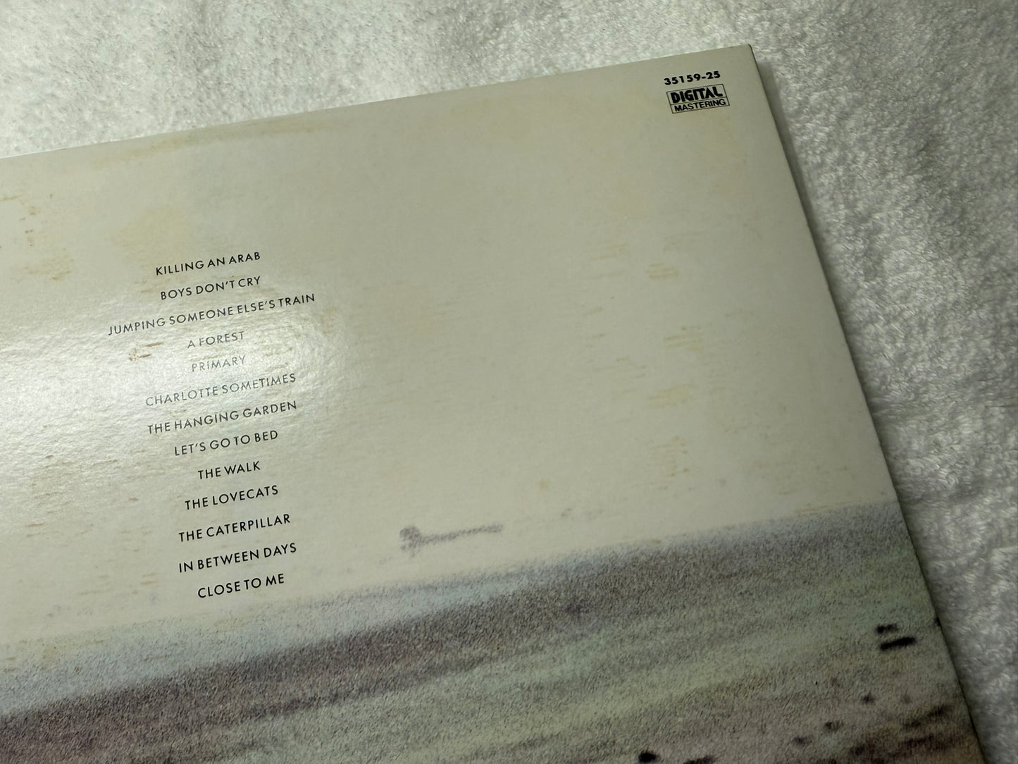 The Cure – Standing On A Beach - The Singles : With Stickers (JP)