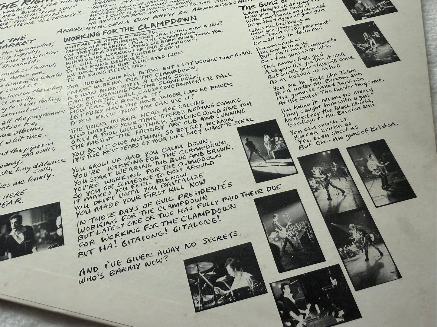 The Clash – London Calling : Promo, Poster, Magazine (JP)