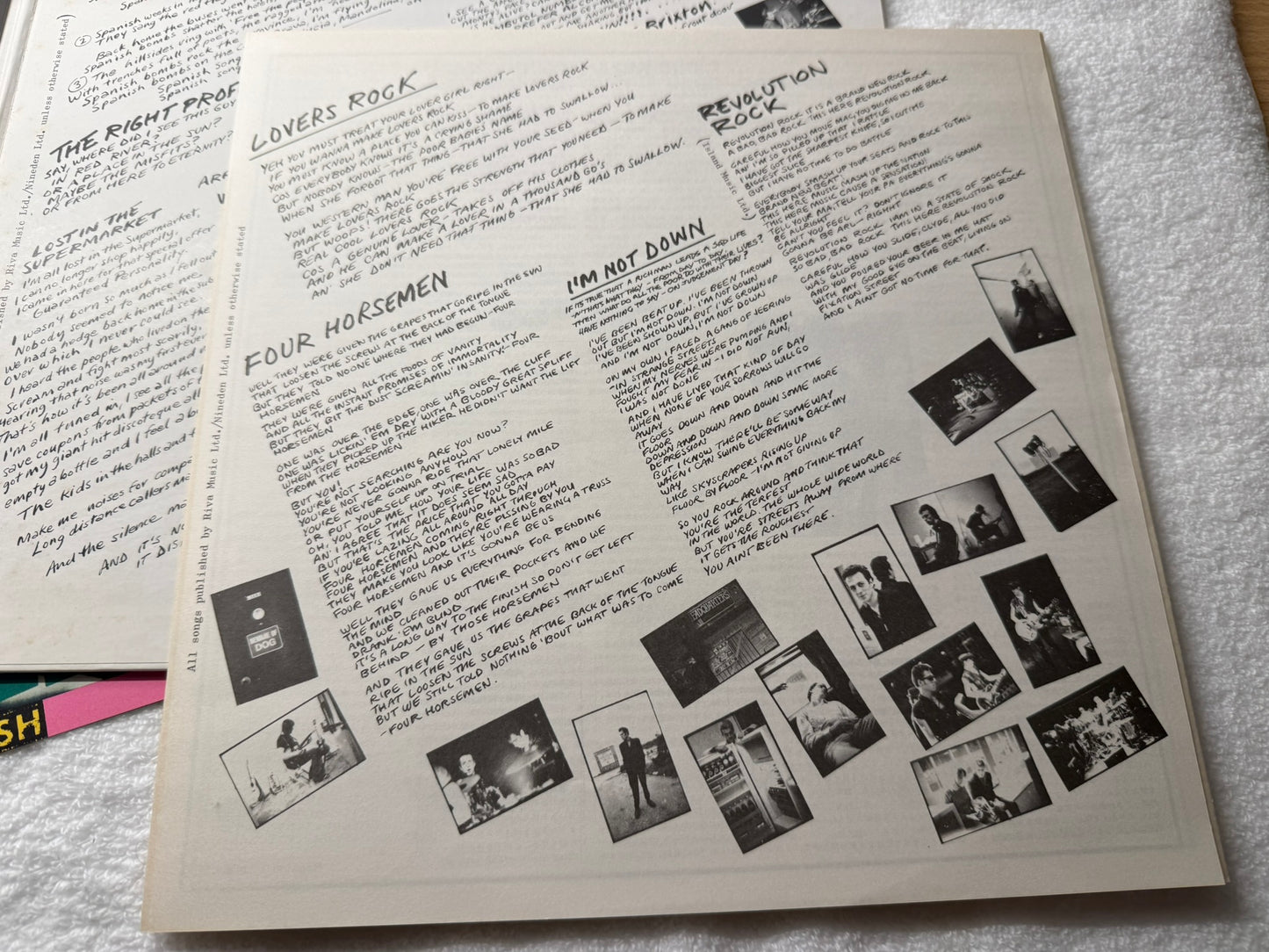 The Clash – London Calling : Promo, Poster, Magazine (JP)