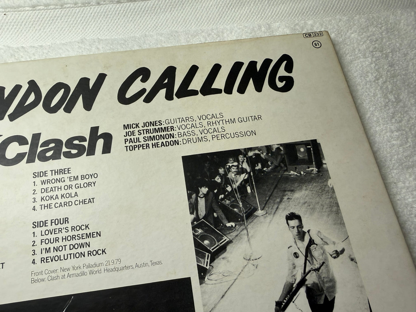 The Clash – London Calling : Promo, Poster, Magazine (JP)