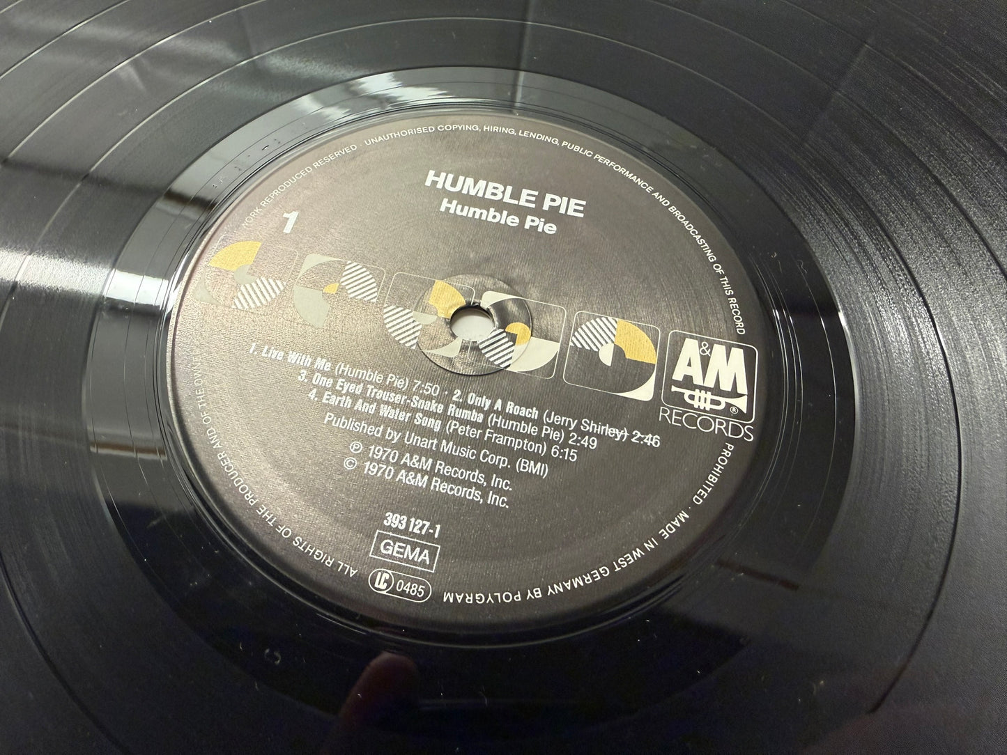 Humble Pie – Humble Pie : Signed by Steve Marriott