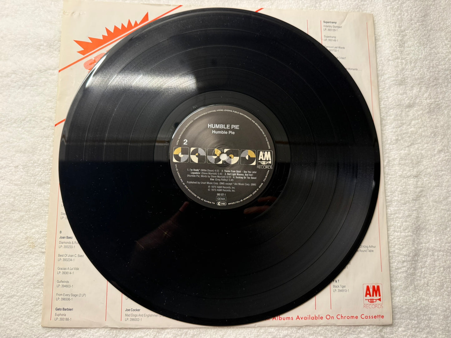 Humble Pie – Humble Pie : Signed by Steve Marriott