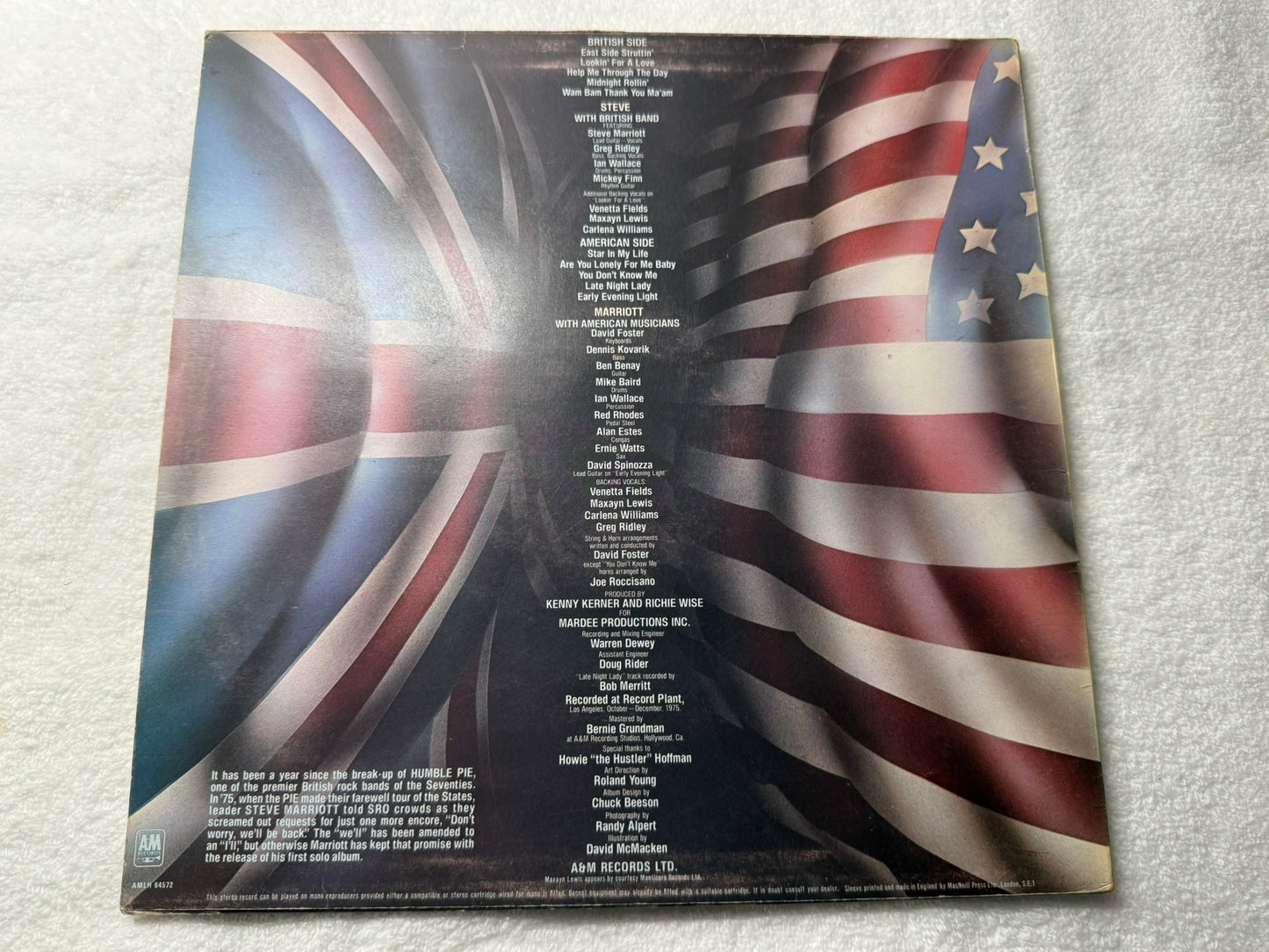 Steve Marriott – Marriott : Signed by Steve Marriott