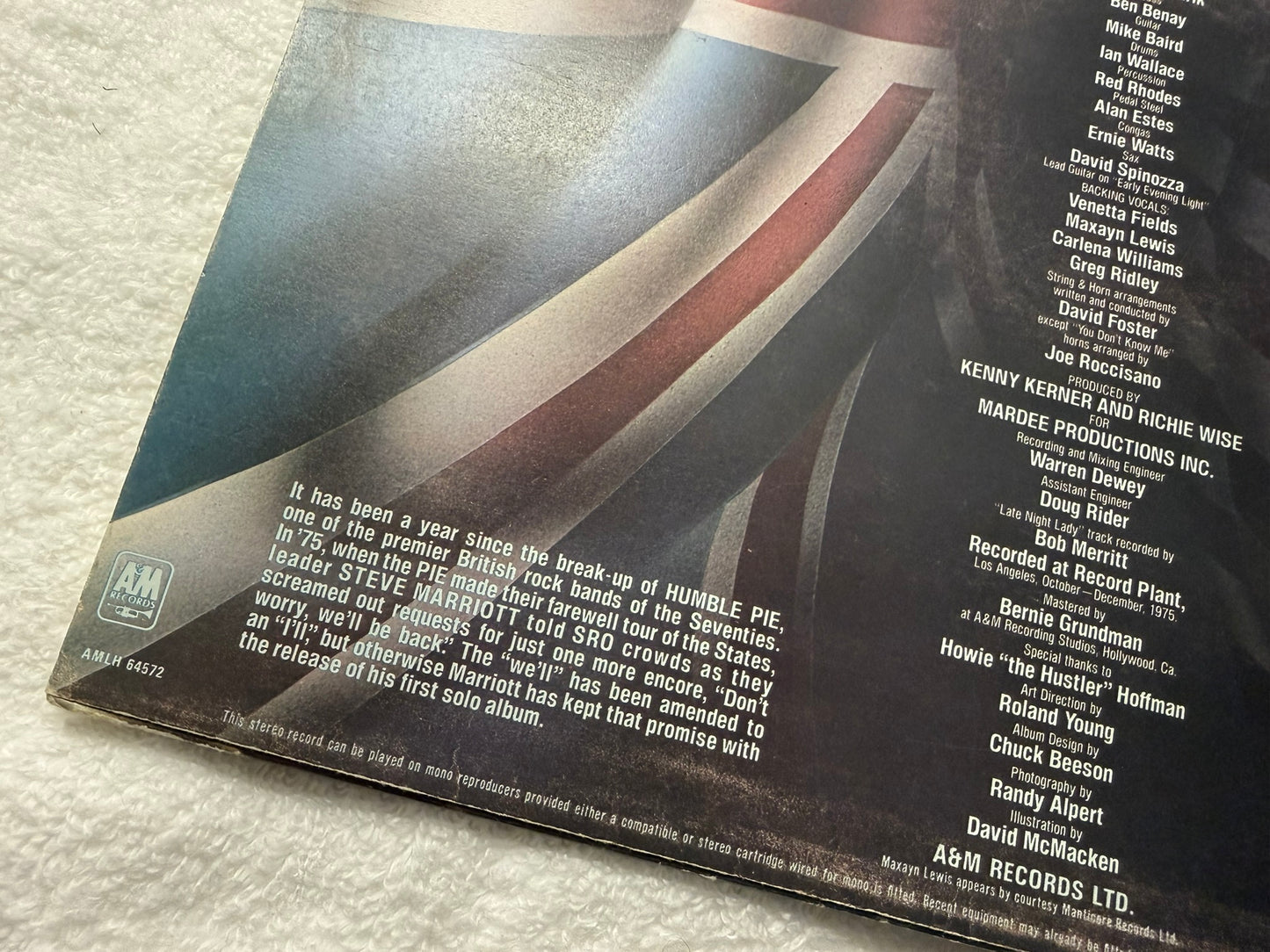 Steve Marriott – Marriott : Signed by Steve Marriott