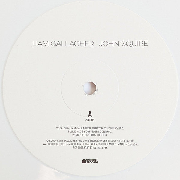 Liam Gallagher, John Squire – Liam Gallagher John Squire