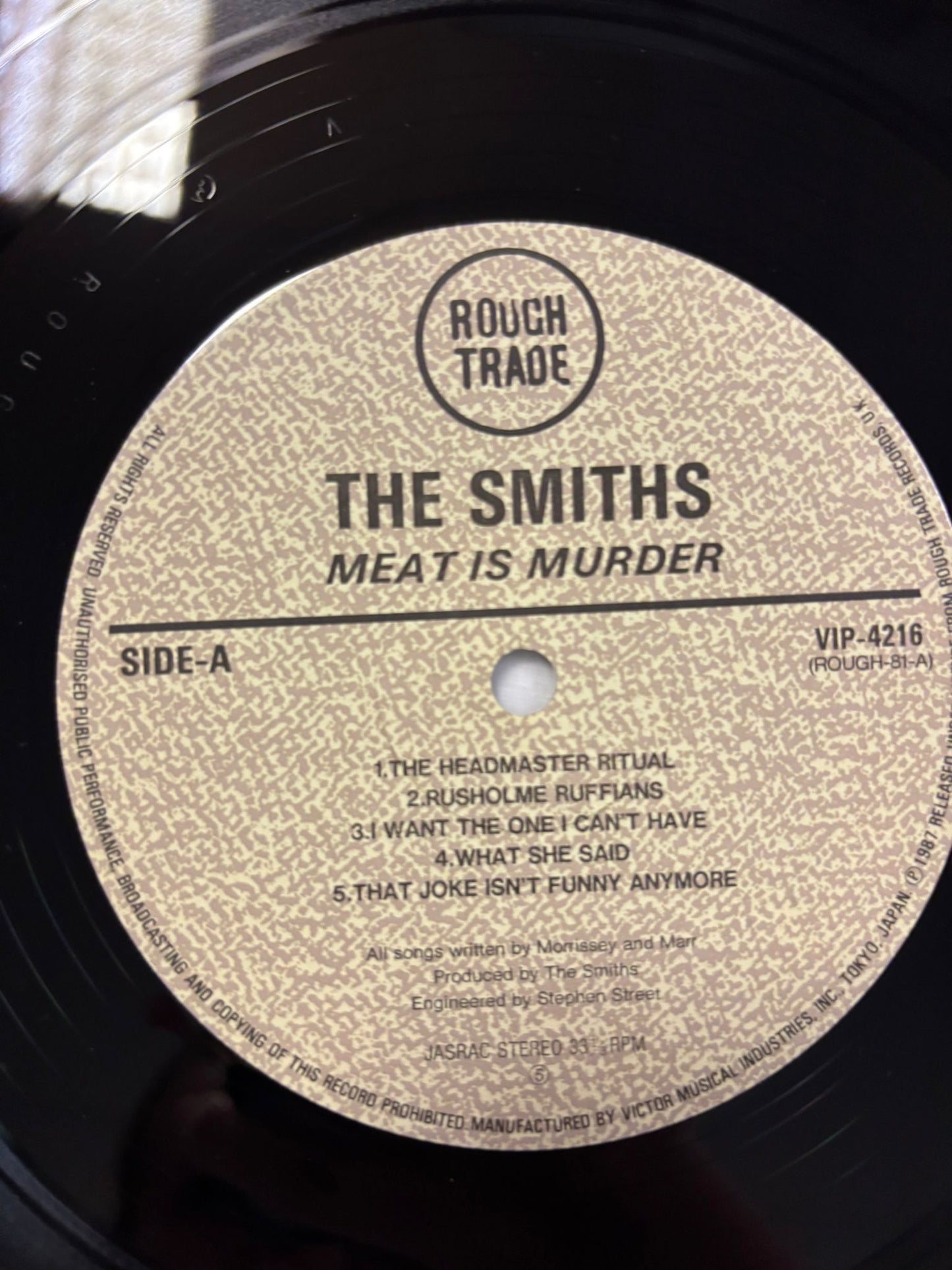 The Smiths - Meat Is Murder (JP)