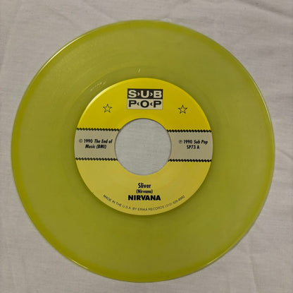 Nirvana -Silver b/w Dive 7” Yellow