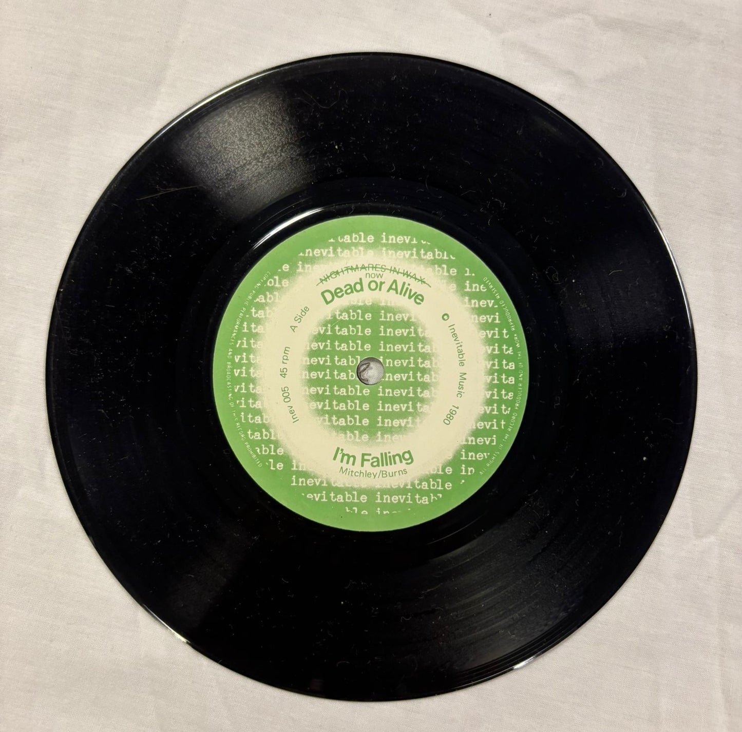 Dead Or Alive - I'm Falling 7”