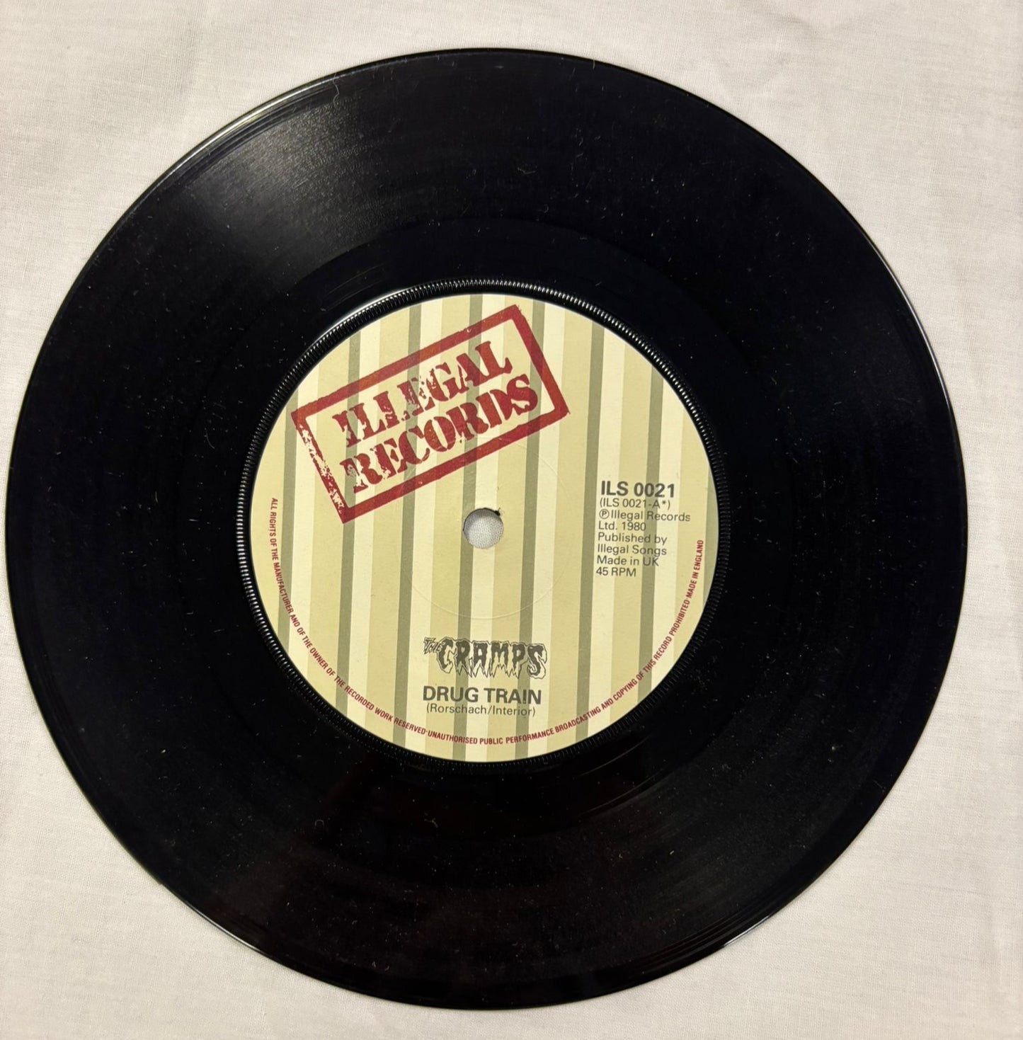 The Cramps - Drug Train 7”