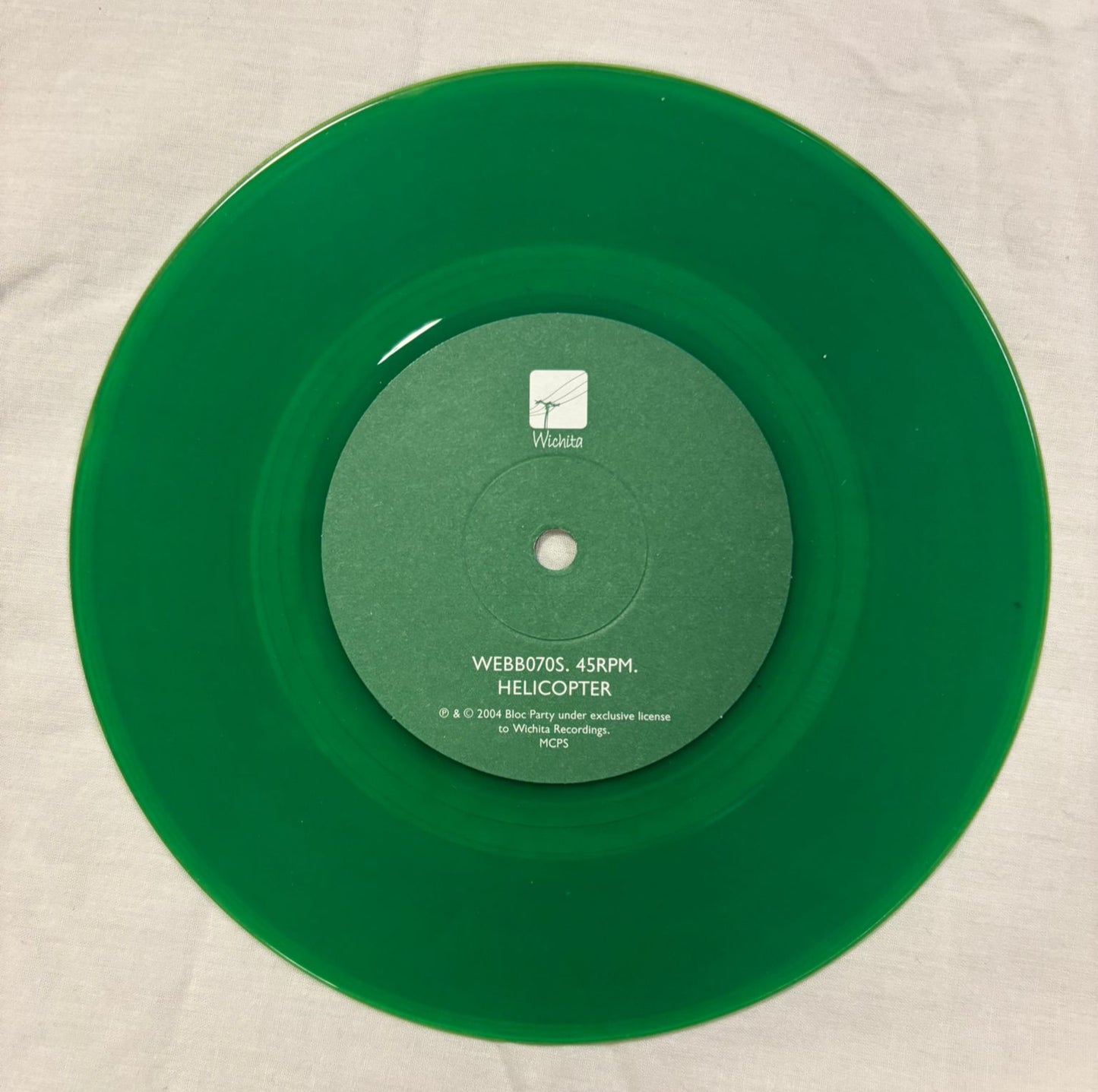 Bloc Party - Helicopter/Skeleton 7”