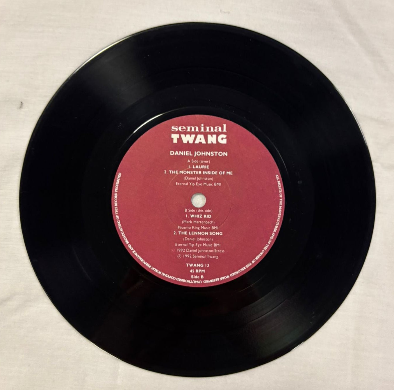 Daniel Johnson - Laurie 7”