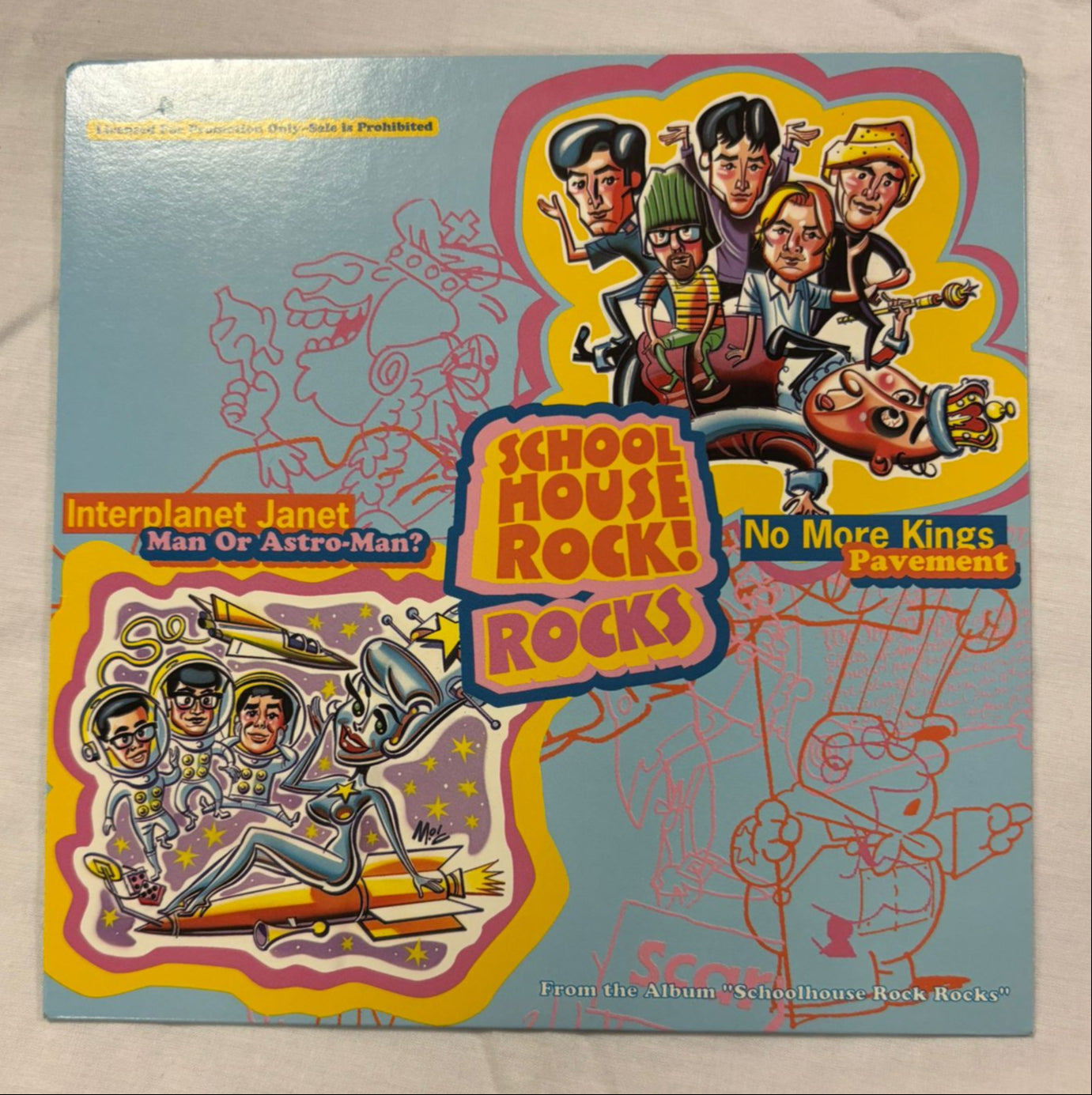 Pavement - No More Kings / Man Or Astro-Man? Interplanet Janet 7”