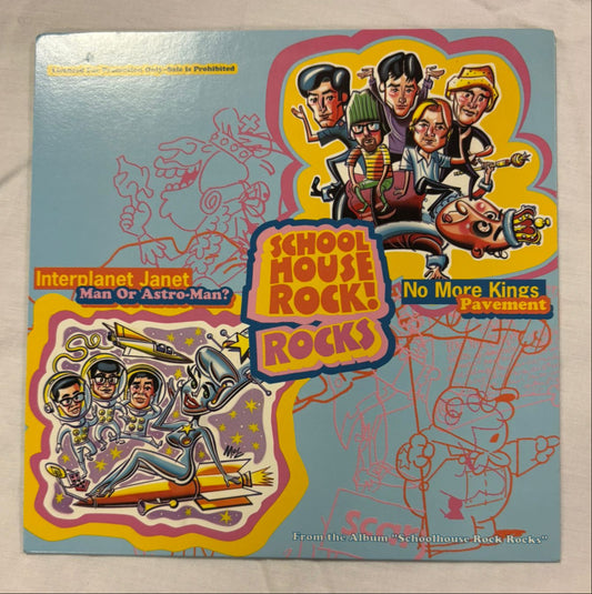 Pavement - No More Kings / Man Or Astro-Man? Interplanet Janet 7”