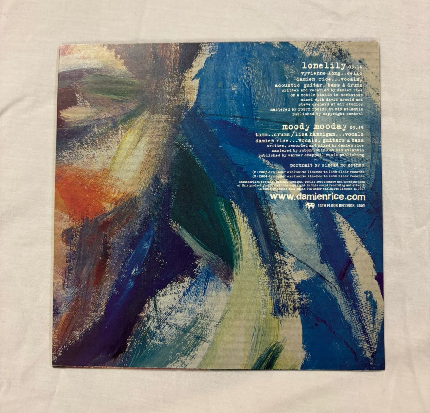 Damien Rice - Lonelily / Moody mooday 7”