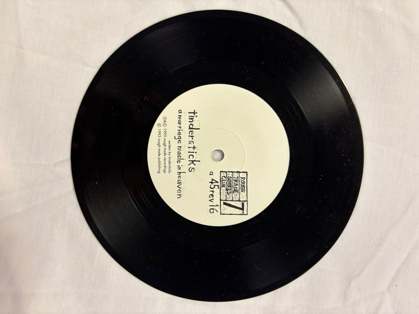 Tindersticks - A Marriage Made In Heaven 7”