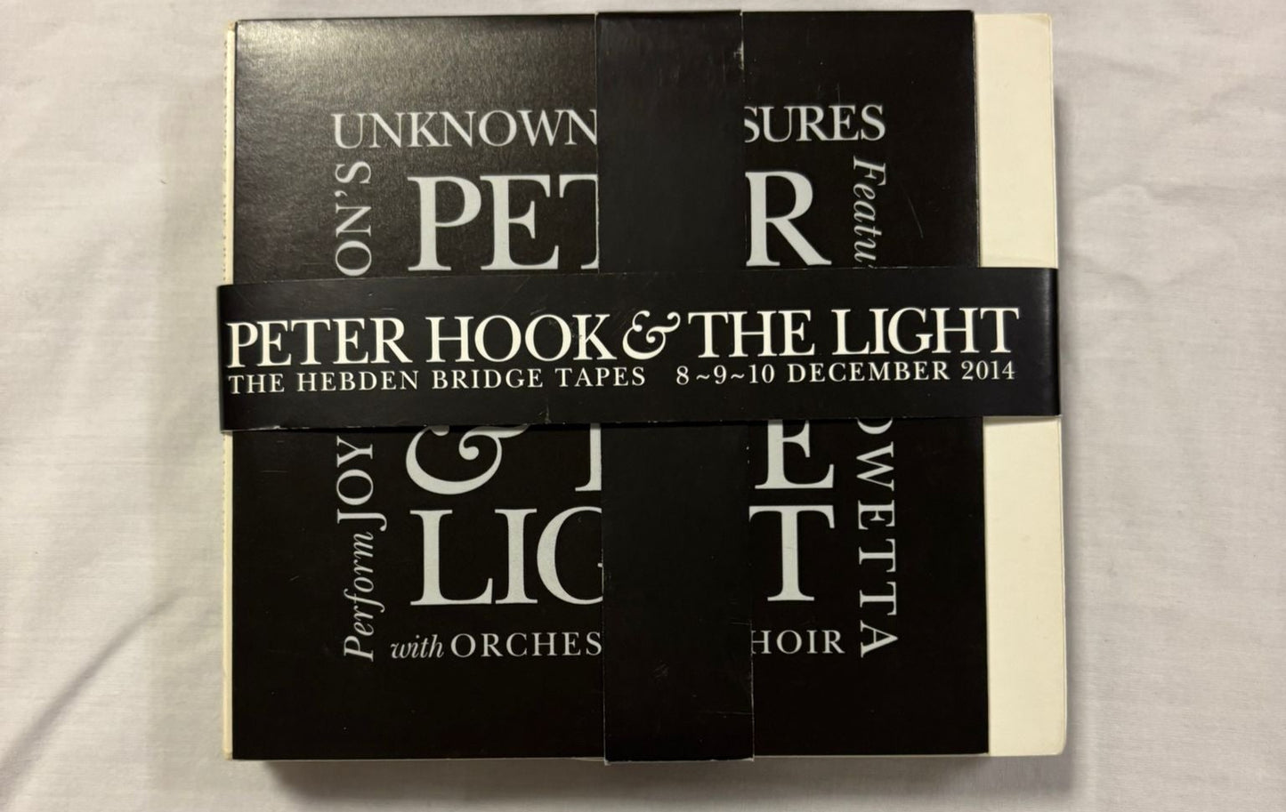 Peter Hook & The Light - Live In Hebden Bridge - signed