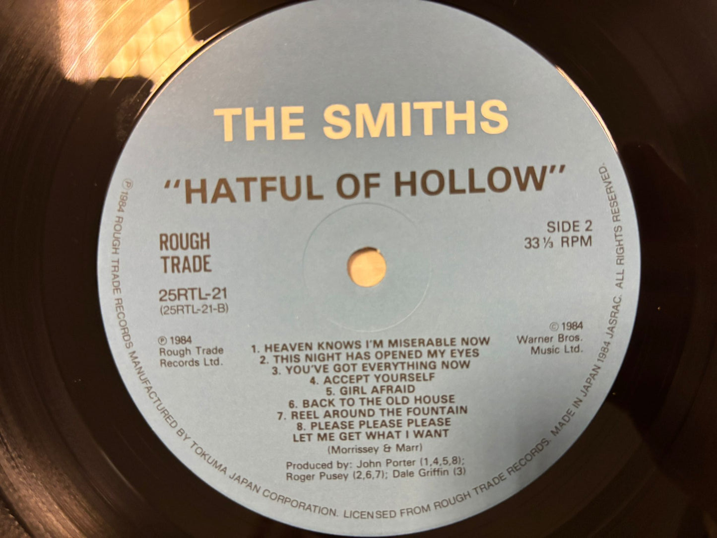 The Smiths- Hatful Of Hollow (JP)