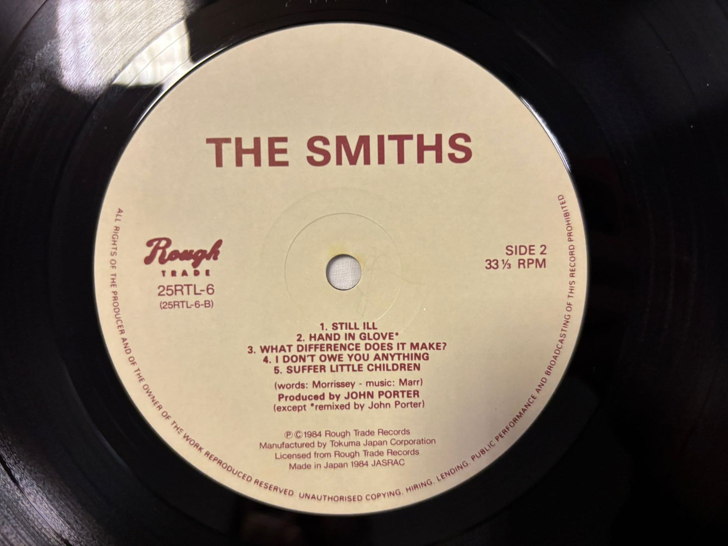 The Smiths - The Smiths S/T (JP)