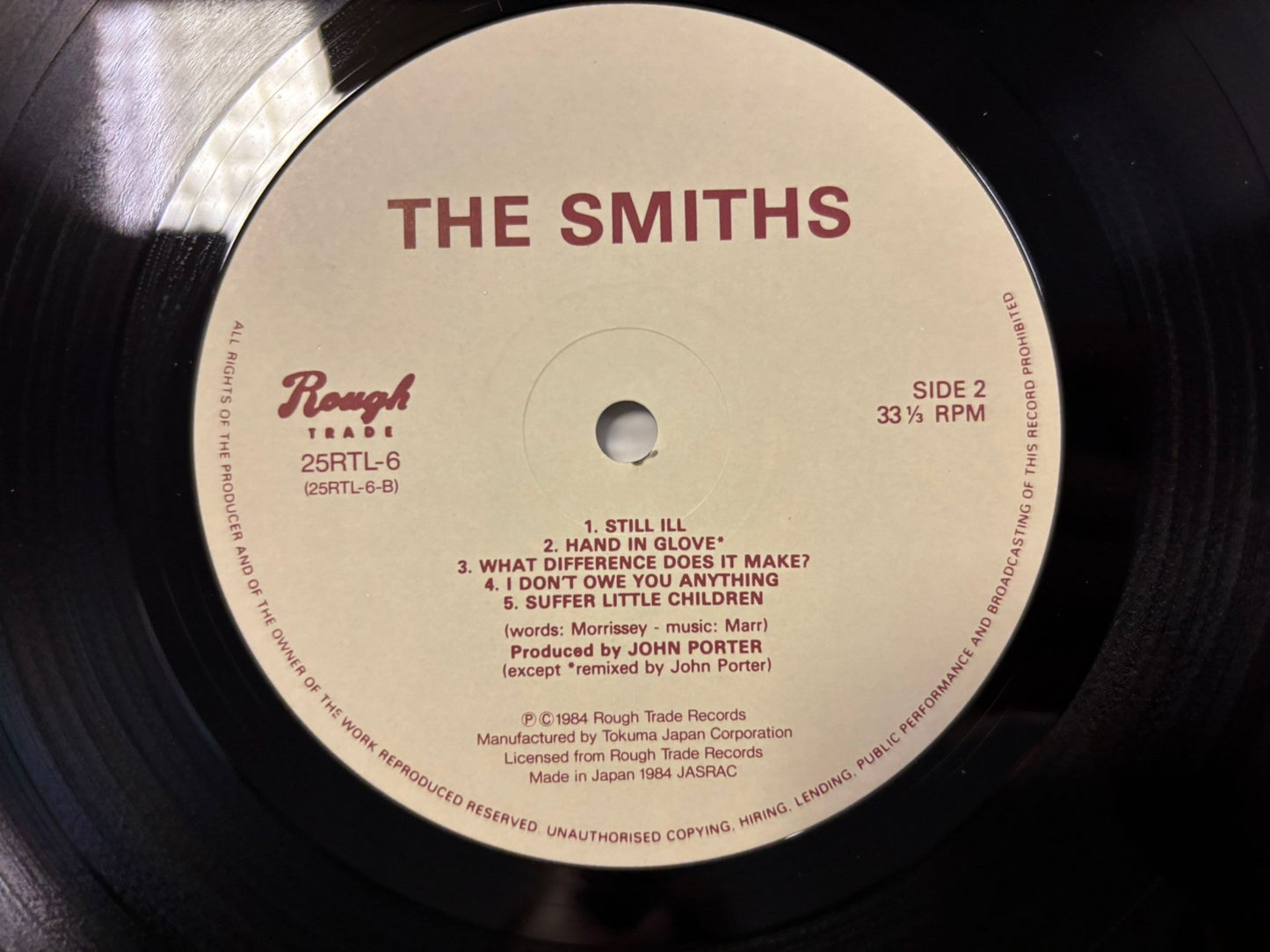 The Smiths - The Smiths S/T (JP)