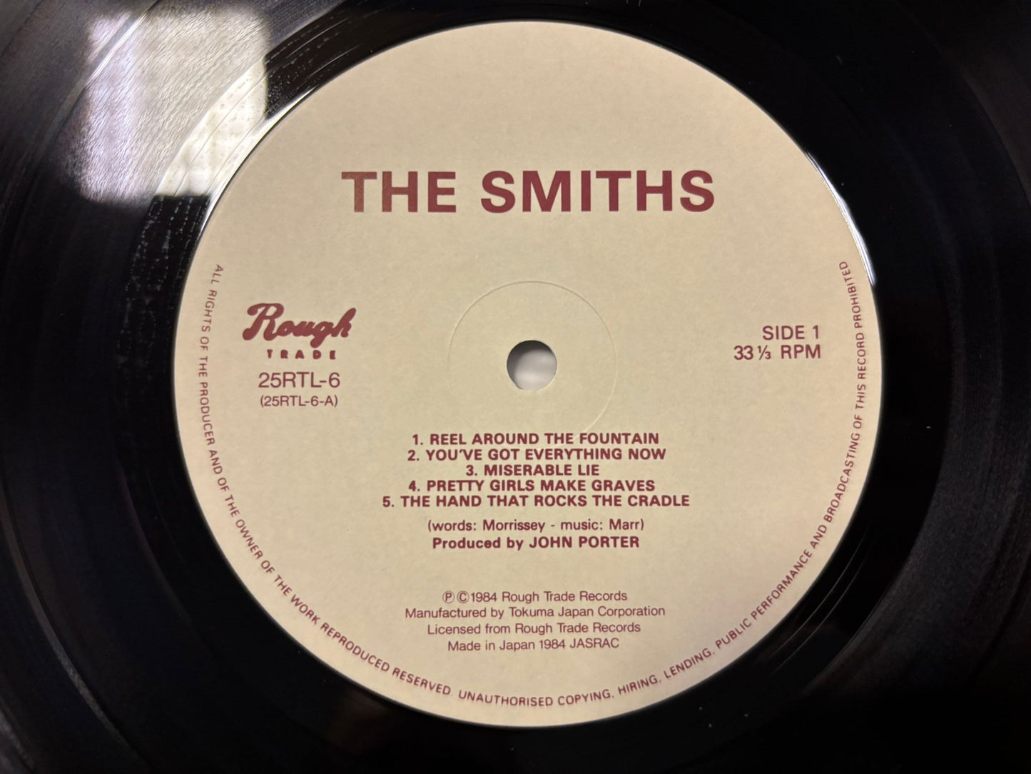 The Smiths - The Smiths S/T (JP)