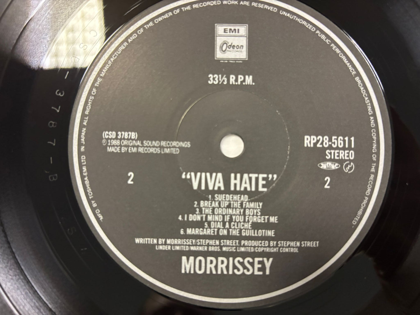 Morrissey - Viva Hate (JP)