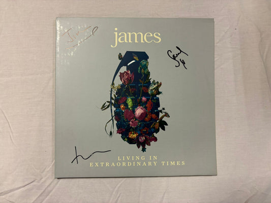 James= Living In Extraordinary Times (Signed)