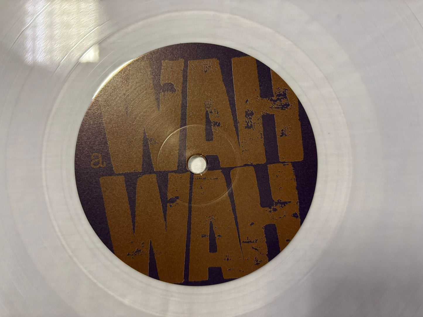 James- Wah Wah LP Limited Edition Clear Vinyl  (signed)