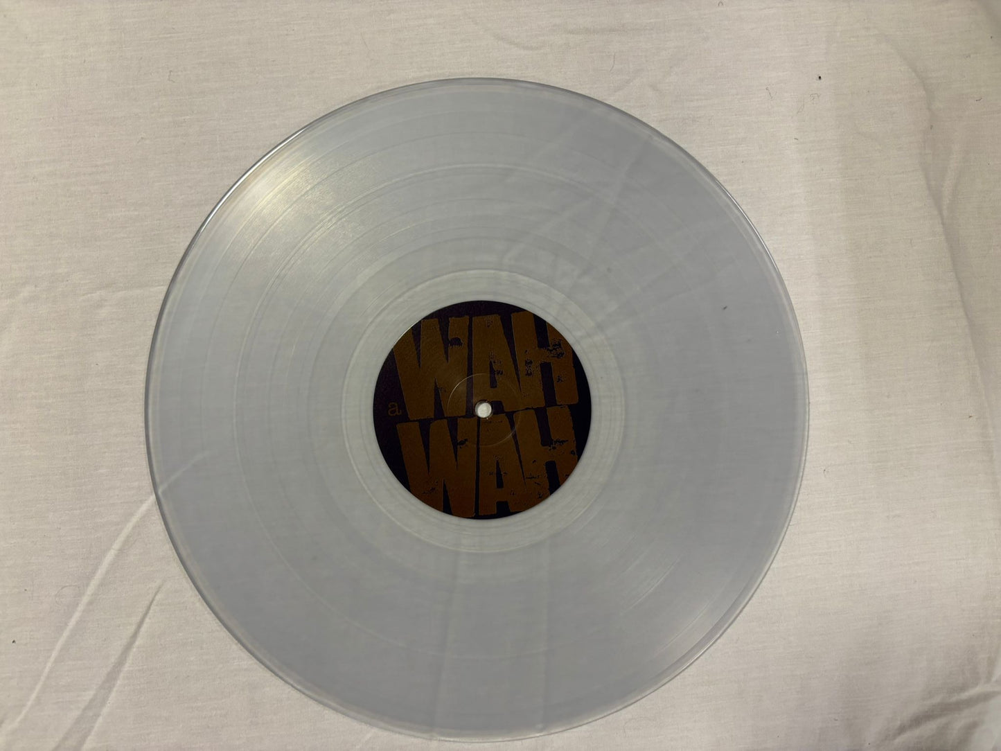 James- Wah Wah LP Limited Edition Clear Vinyl  (signed)