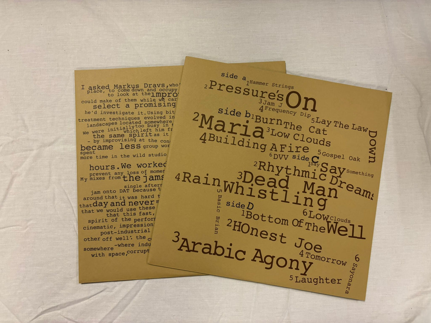 James- Wah Wah LP Limited Edition Clear Vinyl  (signed)