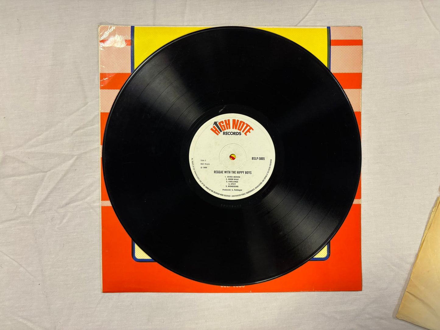 Reggae With The Hippy Boys LP UK 1st