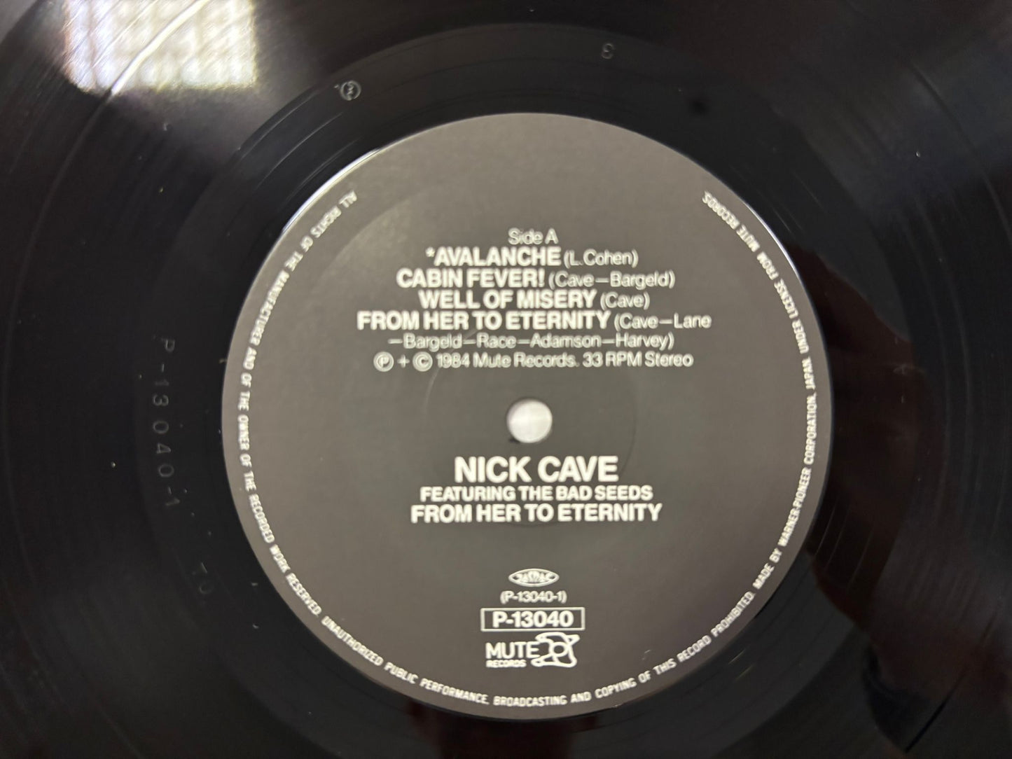 Nick Cave- From Her To Eternity (JP)