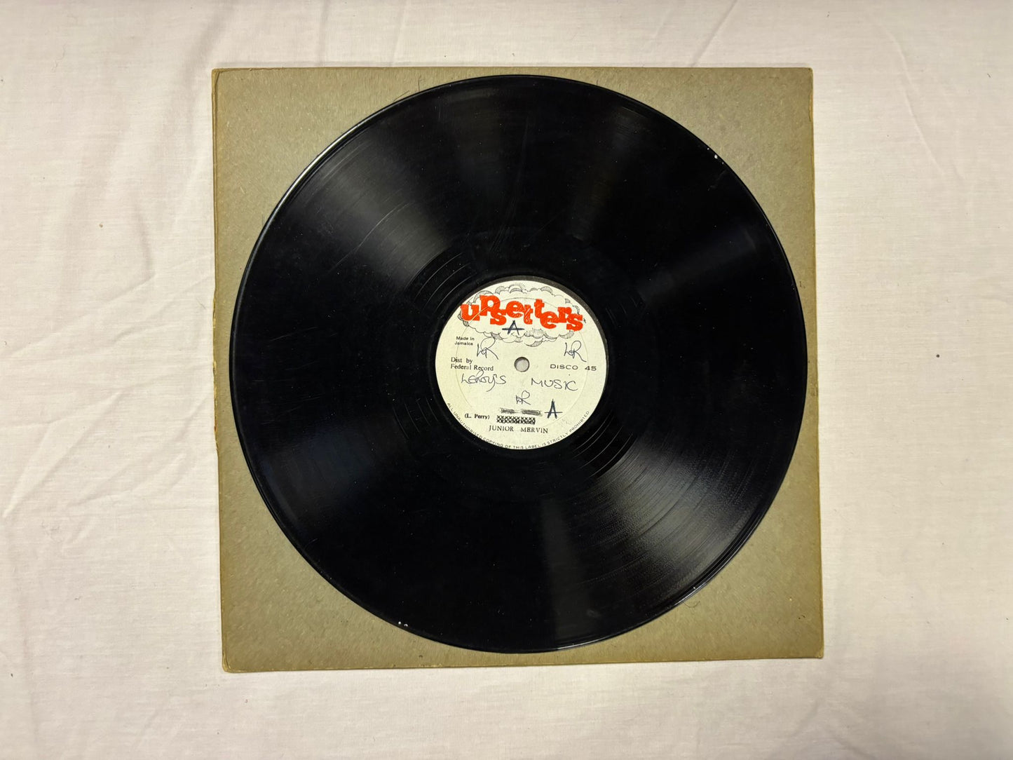 Junior Mervin Bad Weed / Closer Together 12” Upsetters Original