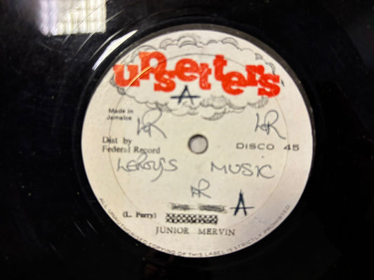 Junior Mervin Bad Weed / Closer Together 12” Upsetters Original