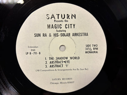 Sun Ra- The Magic City US Saturn Original Red Band