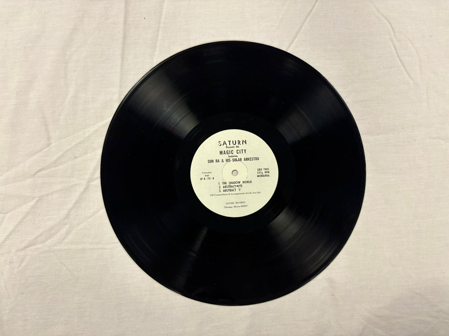 Sun Ra- The Magic City US Saturn Original Red Band