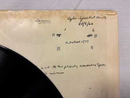 Albert Ayler Trio- Spiritual Uinity US Original